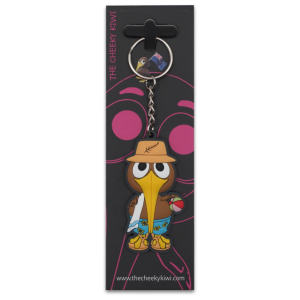 Beach Kiwi Key Chain